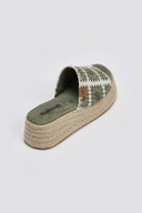 Σανδάλια flatforms με πλεκτό σχέδιο Refresh 172842