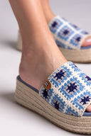 Σανδάλια flatforms με πλεκτό σχέδιο Refresh 172842