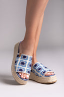 Σανδάλια flatforms με πλεκτό σχέδιο Refresh 172842