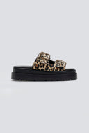 Σανδάλια flatforms με print Mariella Fabiani 2551/95