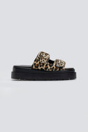 Σανδάλια flatforms με print Mariella Fabiani 2551/95 - Leopard - thefashionproject.gr - Mariella Fabiani