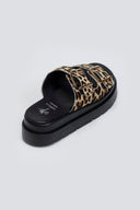 Σανδάλια flatforms με print Mariella Fabiani 2551/95 - Leopard - thefashionproject.gr - Mariella Fabiani