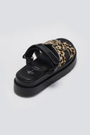 Σανδάλια flatforms με print Mariella Fabiani 2554/91