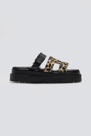 Σανδάλια flatforms με print Mariella Fabiani 2554/91 - Leopard - thefashionproject.gr - Mariella Fabiani