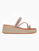 Σανδάλια flatforms με στρας 01130 Ragazza