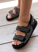 Σανδάλια flatforms με στρας ONLY 15319594