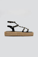 Σανδάλια flatforms με τρουκς ERYNN
