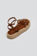 Σανδάλια flatforms με τρουκς ERYNN
