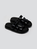 Σανδάλια flatforms με velcro ERYNN