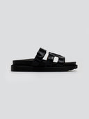 Σανδάλια flatforms με velcro ERYNN