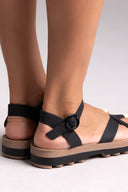 Σανδάλια flatforms nubuck RIVER FANTASY SANTALS
