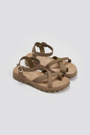 Σανδάλια flatforms nubuck RIVER FANTASY SANTALS