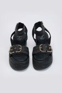 Σανδάλια flatforms ψάθινα Mariella Fabiani 2512/05