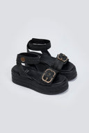 Σανδάλια flatforms ψάθινα Mariella Fabiani 2512/05
