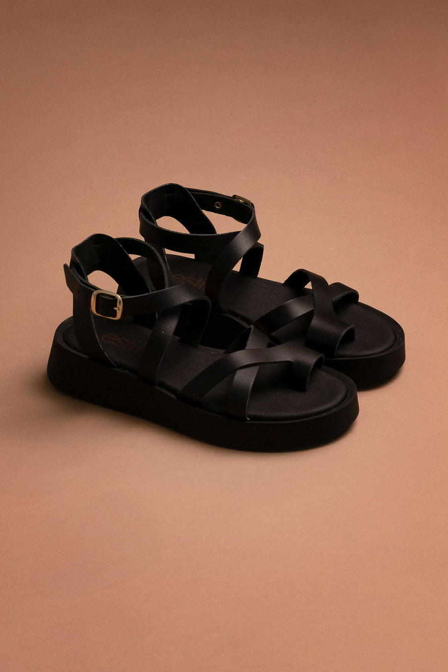 Σανδάλια flatforms Tfp - Μαύρο
