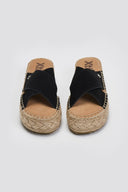 Σανδάλια καστόρινα crossover Xti 143640 - Μαύρο - thefashionproject.gr - Xti Footwear - 23666002002