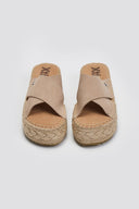 Σανδάλια καστόρινα crossover Xti 143640 - Μπεζ - thefashionproject.gr - Xti Footwear