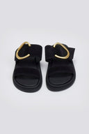 Σανδάλια καστόρινα Estil - Μαύρο - thefashionproject.gr - Estil