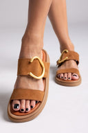 Σανδάλια καστόρινα Estil - Ταμπά - thefashionproject.gr - Estil - 23919007002