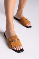 Σανδάλια καστόρινα με λουράκι Iris Sandals