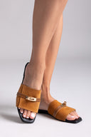 Σανδάλια καστόρινα με λουράκι Iris Sandals
