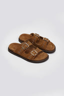 Σανδάλια καστόρινα με τοκάδες Take me - Ταμπά - thefashionproject.gr - Take me