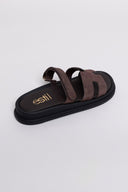 Σανδάλια καστόρινα με velcro Estil