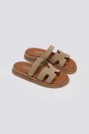 Σανδάλια καστόρινα με velcro Estil