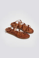 Σανδάλια lace up δερμάτινα Iris sandals