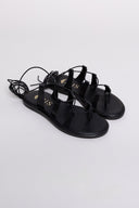 Σανδάλια lace up δερμάτινα Iris sandals