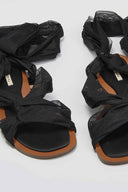 Σανδάλια lace up με κόμπο Corina