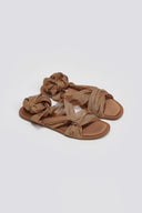 Σανδάλια lace up με κόμπο Corina