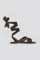 Σανδάλια lace up με κόμπο Corina