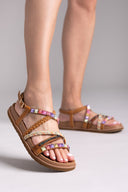 Σανδάλια με boho λουράκια ERYNN