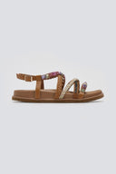 Σανδάλια με boho λουράκια ERYNN - Κάμελ - thefashionproject.gr - ERYNN