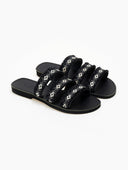 Σανδάλια με boho λουράκια Estil - Μαύρο - thefashionproject.gr - Estil - 21481002002