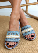 Σανδάλια με φάσα από ψάθα ERYNN - Ραφ - thefashionproject.gr - ERYNN