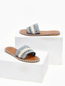 Σανδάλια με φάσα από ψάθα ERYNN - Ραφ - thefashionproject.gr - ERYNN