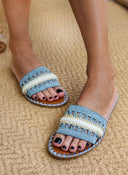 Σανδάλια με φάσα από ψάθα ERYNN - Ραφ - thefashionproject.gr - ERYNN