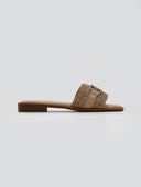 Σανδάλια με φάσα από ψάθα ERYNN - Τάουπε - thefashionproject.gr - ERYNN - 23564035002