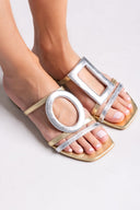 Σανδάλια με γεωμετρικά σχήματα Iris sandals