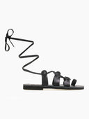 Σανδάλια με κορδόνια Iris Sandals - Μαύρο - thefashionproject.gr - IRIS
