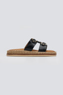 Σανδάλια με κρίκους ERYNN - Μαύρο - thefashionproject.gr - ERYNN