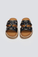 Σανδάλια με κρίκους ERYNN - Μαύρο - thefashionproject.gr - ERYNN