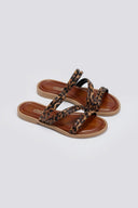 Σανδάλια με λεπτά λουράκια Estil - Leopard - thefashionproject.gr - Estil - 23583032003