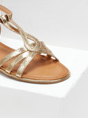 Σανδάλια με μπαρέτα - Χρυσό - thefashionproject.gr - ERYNN - 19030009002