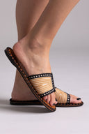 Σανδάλια με πλεκτό σχέδιο ERYNN - Μαύρο - thefashionproject.gr - ERYNN