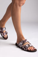 Σανδάλια με print Corina