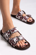 Σανδάλια με print Corina