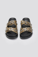 Σανδάλια με print ERYNN - Χρυσό - thefashionproject.gr - ERYNN